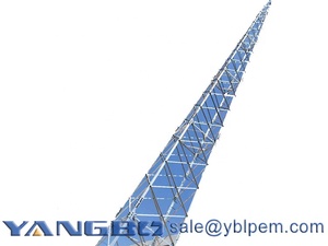 Torre de Pararrayos de Acero GFL2-1 de 20 Metros, Galvanizada por Inmersión en Caliente, Gran Venta - Product Image 3
