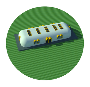 Casa a <span class=keywords><strong>Cupola</strong></span> Trasparente in EPS di Design Giapponese, Autoportante con 5 Anni di Garanzia - Product Image 1