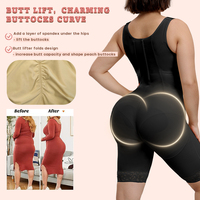 Venta al por mayor Bbl Liposucción Levantador de glúteos Mujeres Shapewear Etapa 1 Post Cirugía Compresión Prenda Sujetador Colombianos Fajas Para Mujer