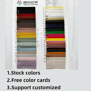 Factory <strong>Direct</strong> <strong>PU</strong> <strong>Leather</strong> 1.0-1.2MM Elastic Stretchable For Garments Dresses Bags Sofas Chair Upholstery With Finished Pattern - Product Image 4