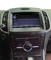 Gerllish Autoradio GPS-Navigation DVD-Player für Ford Edge 2015-2019 Android Multimedia-Player Fahrzeug-Stereoanlage