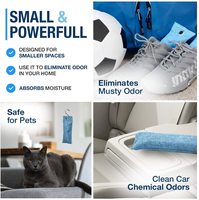 Charbon de bambou activé Déodorant pour chaussures Désodorisant pour voiture Sacs absorbant les odeurs-Dissolvant d'odeurs