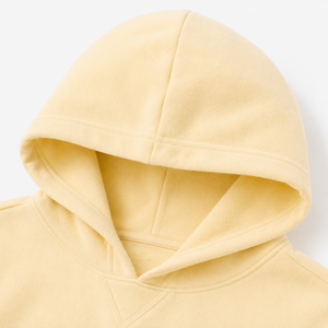 Sudadera con Capucha Extra Grande <span class=keywords><strong>de</strong></span> Punto <span class=keywords><strong>de</strong></span> Color Sólido Personalizada para Mujer, Sudadera con Capucha Bordada <span class=keywords><strong>de</strong></span> Alta Calidad con Logotipo Personalizado - Product Image 3