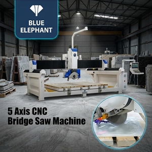 <span class=keywords><strong>Scie</strong></span> <span class=keywords><strong>à</strong></span> pont CNC intelligente 5+1 axes <span class=keywords><strong>pour</strong></span> la découpe multi-angles de marbre, quartz, carreaux et dalles de pierre, <span class=keywords><strong>à</strong></span> vendre - Product Image 1