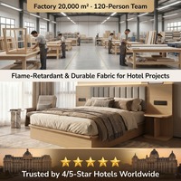 Ensemble de mobilier de chambre d'hôtel, suite d'hôtellerie de luxe 5 étoiles, mobilier sur mesure OEM, vente en gros, projet contractuel, usine de mobilier directe, ODM