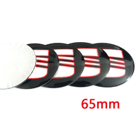 Autocollants et emblèmes de 90mm, 65mm, 56mm pour enjoliveurs de roue de voiture Seat Leon FR Cupra Ibiza Altea Exeo Formula