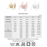S M L XL XL XXL 3XL Vente en gros Soutien-gorge d'allaitement sans couture sans fil mains libres tout-en-un pour l'allaitement 025