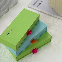 Boîte cadeau magnétique de luxe, boîte d'emballage en carton rigide à rabat personnalisé, imprimée, pour cosmétiques, parfums essentiels