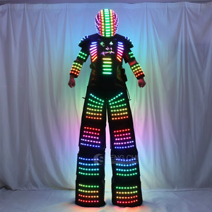 Disfraz de Robot LED Realista de Película, Traje Personalizado para Adultos, para Baile, Cumpleaños, Halloween, Carnaval y Fiestas - Product Image 4