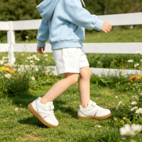 Nouvelles Chaussures Décontractées en Dentelle pour Enfants, Antidérapantes, Respirantes et Confortables, Idéales pour la Marche des Bébés - Direct Usine