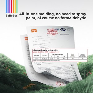 <span class=keywords><strong>Cuna</strong></span> Multifuncional BeBeBus con Colchón de Látex Ecológico, Plegable, con <span class=keywords><strong>Ruedas</strong></span> y Diseño Anti-Pellizcos para Recién Nacidos, 600mmx1200mm - Product Image 2