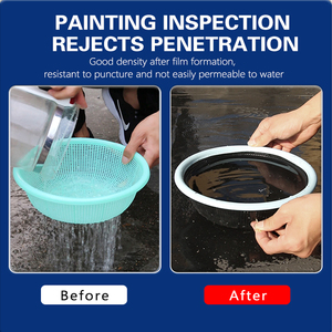 Vernice Impermeabilizzante per Tetti, Rivestimento in Gomma Liquida, Membrana Impermeabile Elastomerica Riflettente Bianca per Camper e Case Mobili - Product Image 3