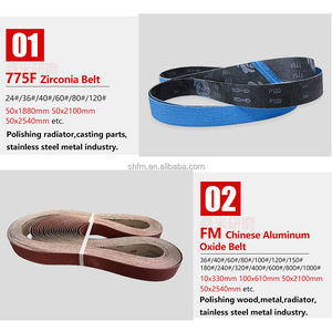 Banda de Lijado de Circonia Azul de Alta Resistencia FM Factory, Tela de <span class=keywords><strong>Esmeril</strong></span> de Peso Y <span class=keywords><strong>para</strong></span> Pulir Metal, Banda Abrasiva - Product Image 5