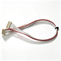 Câble d'extension 7 broches JST XH pas de 2,54 mm, mâle-femelle, 150 mm, torsadé, isolation PVC, connexion interne électronique