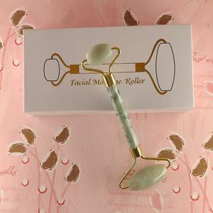 SYMLM Roue roulante jade Anti-âge jade 3D rouleau de massage personnalisé blanc <span class=keywords><strong>Jaderoller</strong></span> guasha soins de la peau et outils de beauté - Product Image 4
