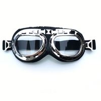 Lunettes de soleil rétro de haute qualité pour moto, style steampunk, pour homme et femme, vente en gros