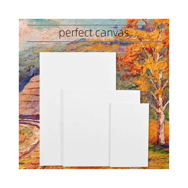 Chất lượng cao nghệ sĩ kéo dài canvases trống Trắng nghệ thuật vải bảng cho sơn dầu hoặc sơn acrylic phổ biến tùy chỉnh