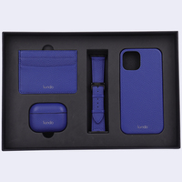 Étui en cuir pleine fleur de luxe personnalisé Sundo Hot Designers pour iPhone 17 18 Pro Max