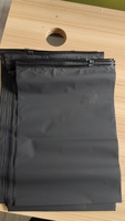 Vente en gros Sacs en plastique personnalisés givrés avec fermeture éclair CPE Mini Logo pour vêtements Impression offset pour bijoux Boucles d'oreilles Chaussures Chaussettes