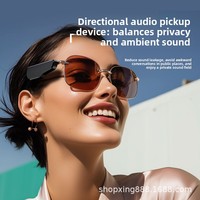 Lunettes Intelligentes IA à Conduction Osseuse Audio Sans Fil – Lunettes de Soleil Étanche pour Hommes et Femmes