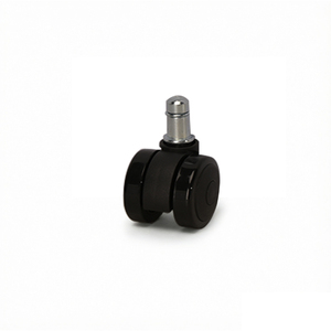 Roulettes modernes noires et blanches de 2 pouces, type tige filetée M10 M11, pivotantes, esthétiques, pour chaise de bureau - Product Image 4