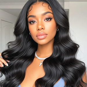 Pelucas de Cabello Humano Natural con Frente de Encaje, Color Natural, Ondulado, Remy 100% Humano, Pelucas al por Mayor para Mujer - Product Image 2