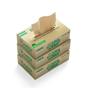 Wholesale Bamboo Pulp Facial <b>Tissue</b> <b>Paper</b> 4 Ply 200 Pulls Soft Pack Soft <b>Tissue</b> Supplier - Product Image 3