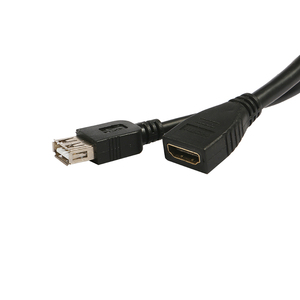 <span class=keywords><strong>Plaque</strong></span> murale multimédia 86*86mm Royaume-Uni avec câbles USB 2.0 en plastique ABS - Product Image 5