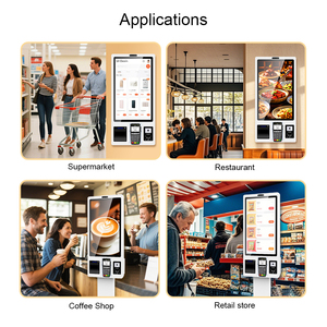 Hot bán nhà hàng 24 "32" tự đặt hàng <span class=keywords><strong>kiosk</strong></span> màn hình cảm ứng tự Dịch vụ thiết bị đầu cuối <span class=keywords><strong>kiosk</strong></span> POS hệ thống tự thanh toán <span class=keywords><strong>kiosk</strong></span> thức ăn nhanh - Product Image 6