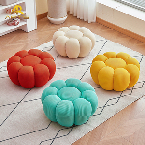 Nhà Máy Bán Buôn Vòng Bong Bóng Ottoman Trẻ Em Đồ Nội Thất Set Cho Phòng Khách <span class=keywords><strong>Sofa</strong></span> Vải Ghế Chân <span class=keywords><strong>Sofa</strong></span> Chỗ Để Chân - Product Image 2