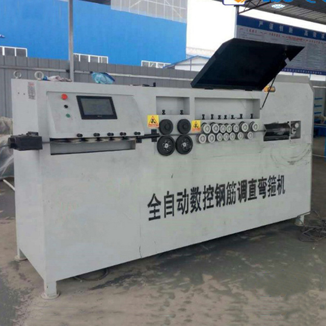 CNC Rebar Bending Machine Automatic Stirrup Bender 4mm-12mm Steel Bar Bending and Cutting Machine for Construction