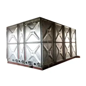 Hot Dipped Galvanized Pressed Sectional Panel Steel Water Storage Tank