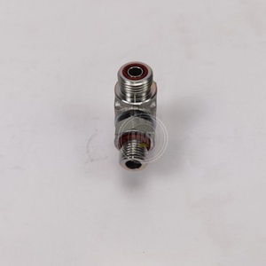 148-8443 7X-2459 148-8429 6V-9840 1488443 7X2459 1488429 6V9840 Connecteur ORFS Adaptateur hydraulique en T pour excavatrice, chargeuse, bulldozer - Product Image 2