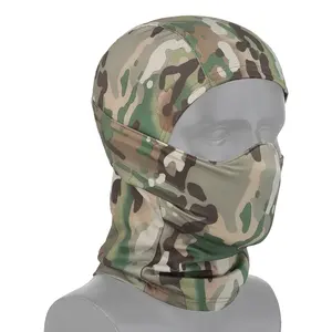 High Quality Elastic Cloth Headgear Outdoor Sport Mask Cycling Shielding Bandana Headgear Tactical Face Mask