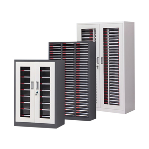 Văn phòng kim loại chỉ số thẻ tập tin tủ nhựa ngăn kéo thép nhỏ phụ tùng Organiser Hộp ngăn kéo tủ - Product Image 5