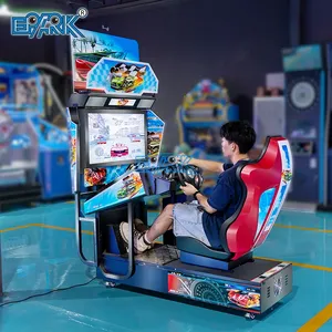 EPARK Adult Electronic Outrun Arcade Machine 3D Racing Car Arcade Game Machine Racing Simulator