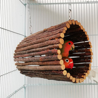 Xuan Feng Balançoire en bois de pivoine et de pomme, écologique, jouets classiques pour oiseaux pour perroquets - Utilisation intérieure et extérieure, pour le jeu et éviter l'escalade sur les hamacs