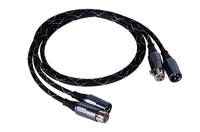 Câble XLR noir PX-2 Câble d'équilibre de scène audiophile mâle Cuivre raffiné