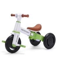 Vélo pour enfant avec lumières et musique, transformable en poussette à roulettes, tricycle pour enfants avec fonction montagnes russes