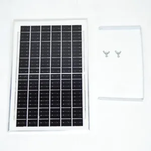 Faro Solare Nero da 200W, Luce Bianca, Telecomando per Esterni - Product Image 5