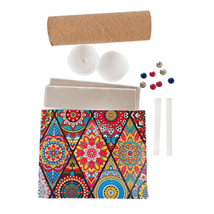 Kit d'assemblage de kaléidoscope à réflexion miroir en tube de papier DIY, kit éducatif STEM pour enfants, activité créative d'art et de science - Product Image 5
