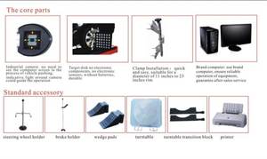 Taller de reparación de automóviles, equipo de garaje, máquina automática de alineación de ruedas, alineador de ruedas de coche <span class=keywords><strong>3D</strong></span> - Product Image 3