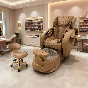 Nail Salon Móveis Pipeless Pedicure Massagem Cadeira Spa Pé Elétrico Profissional Cadeira - Product Image 1