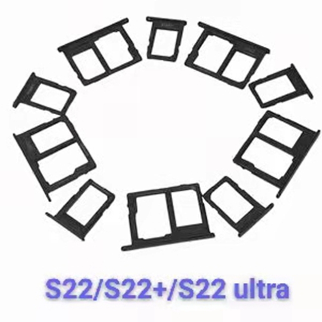 Wholesale Parts Universal Multi Dual Tray Replacement Sim Card Holder Tray for Samsung Galaxy S22 S22+ S22ultra All Models