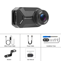 Cámara para Motocicleta Podofo 2K, Resistente al Agua IP66, Grabación en Bucle, 1080P HD, Mini WiFi, Grabadora sin Pantalla para Motocicleta, OEM ODM