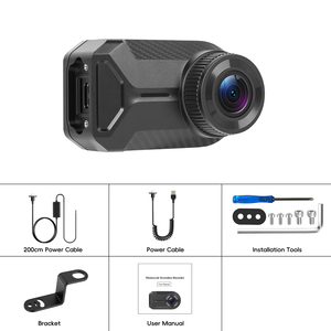 กล้องติดรถมอเตอร์ไซค์ Podofo 2K รุ่นกันน้ำ IP66 บันทึกแบบวนซ้ำ ความละเอียด 1080P HD ขนาดเล็ก พร้อม WiFi สำหรับมอเตอร์ไซค์ ไม่มีหน้าจอ บันทึกภาพแบบ OEM ODM - Product Image 6