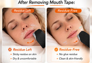 EONBON Cinta bucal antirronquidos al por mayor, tiras de algodón coloridas para dormir, cinta bucal de colores para respirar por la boca - Product Image 6