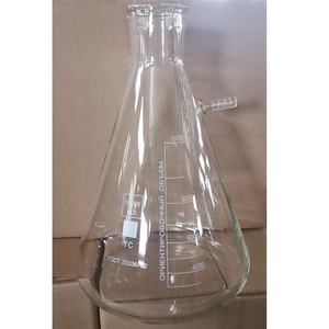 Laboratori di 10L Borosilicato di Vetro Boccetta di Filtraggio con Tubulation - Product Image 1