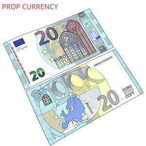 Высококачественные фальшивые евро-банкноты номиналом 1, 2, 5, 10, 20, 50, 100, 200, 500 евро — декоративные деньги для Нового года, Пасхи, Дивали, Хэллоуина, свадеб - Product Image 2
