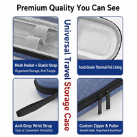 Sac isotherme portable imperméable en EVA rigide pour insuline, étui de voyage pour stylo à insuline pour diabétiques, boîte pour stylo à insuline IC-008, 20*7*5CM